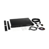 Tripp Lite PDUMH20HVNET 3.7kW Single-Phase 208/230V Switched PDU - LX Platform, 8 C13 Outlets, C20 Input with L6-20P Adapter, 2.4m Cord, 1U Rack-mount, TAA