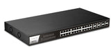 Draytek P1282 Managed Gigabit Ethernet (10/100/1000) Power over Ethernet (PoE) 1U Black