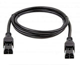 HPE C15-C14 IN 250V 10Amp 2.5m Black Jumper Cord