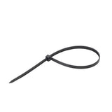 connektgear Plastic Cable Ties (High Tensile Strength) 300 x 4.8mm - Pack of 100 - Black