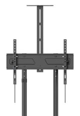 Manhattan Trolley Mount Stand for TV & Monitors, For screens 37" to 70", VESA compatibility: all between 200x200 to 600x400mm - check the dimensions of the four mounting holes on back of screen to ensure it fits, Max 70kg, Black, LFD, Bracket, Lifetime Wa