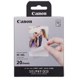 Canon 6755C002/XC-20L Photo cartridge Etikettes 54x85mm, 20 pages for Canon Selphy QX 20