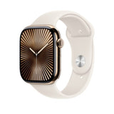 Apple MXM73ZM/A smart wearable accessory Band Beige Fluoroelastomer