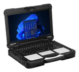 Panasonic Toughbook 40 Mk2 Intel Core Ultra 7 165H Laptop 35.6 cm (14") Touchscreen Full HD 16 GB DDR5-SDRAM 512 GB SSD Wi-Fi 7 (802.11be) Windows 11 Pro Black, Silver