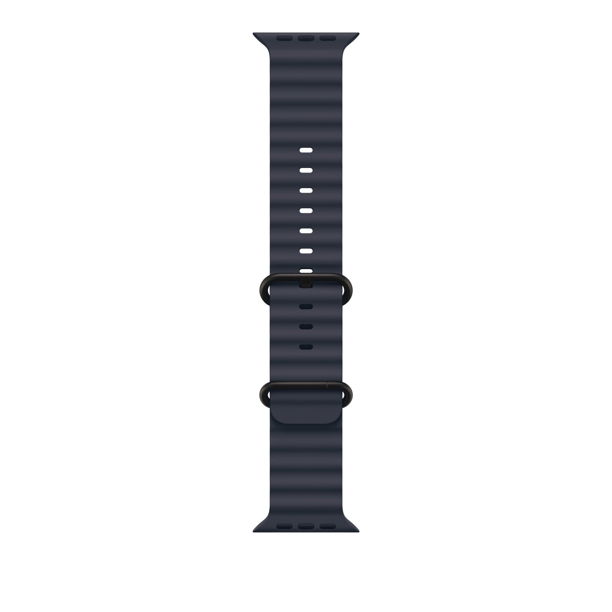 49mm Navy Ocean Band - Black Titanium Finish