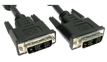 Cables Direct 2m DVI-D m/m DVI cable Black  - Computer Cables - Cables Direct