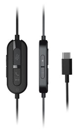Creative Labs Chat USB Headset Wired Head-band Office/Call center USB Type-C Black