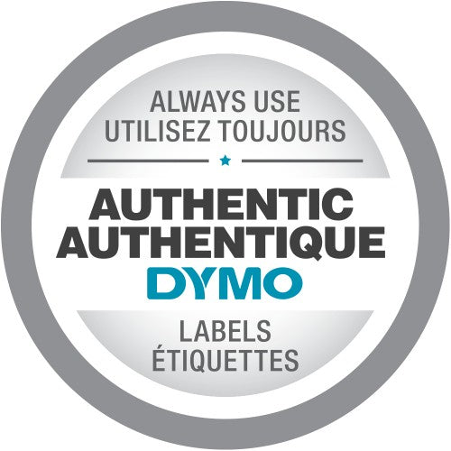 Dymo 16960/S0718070 DirectLabel-etikettes Polyester black on white 19mm x 5,5m for Dymo D1 6-19mm/24mm/400 Duo