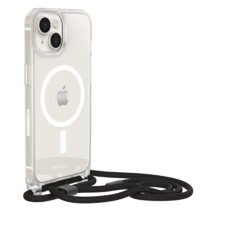 OtterBox React Necklace Magsafe Series for Apple iPhone 16e/14, transparent