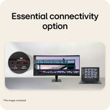 LG UltraWide U6 34U601B, 34-inch WQHD Curved (1800R) 120Hz Monitor, HDR10 & 99% sRGB AMD FreeSync™ Premium