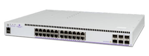 Alcatel-Lucent Enterprise OS6560-P24X4 Managed L2+/L3 Gigabit Ethernet (10/100/1000) Power over Ethernet (PoE) 1U Stainless steel