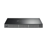 TP-Link Omada 48-Port Gigabit and 4-Port 10GE SFP+ L2+ Managed Switch with 48-Port PoE+