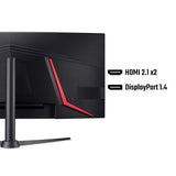 Acer NITRO XZ0 Nitro XZ340CURJ0 34" Curved WQHD 21:9 120Hz 1ms ZeroFrame FreeSync Premium Gaming Monitor