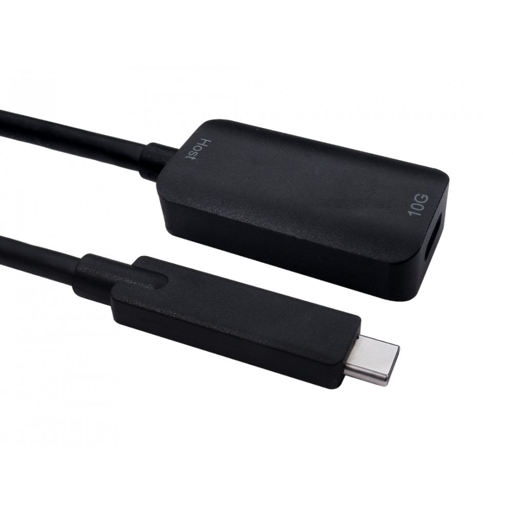 Cables Direct USB3C-EXT5 USB cable USB 3.2 Gen 2 (3.1 Gen 2) 5 m USB C Black  - Computer Cables - Cables Direct