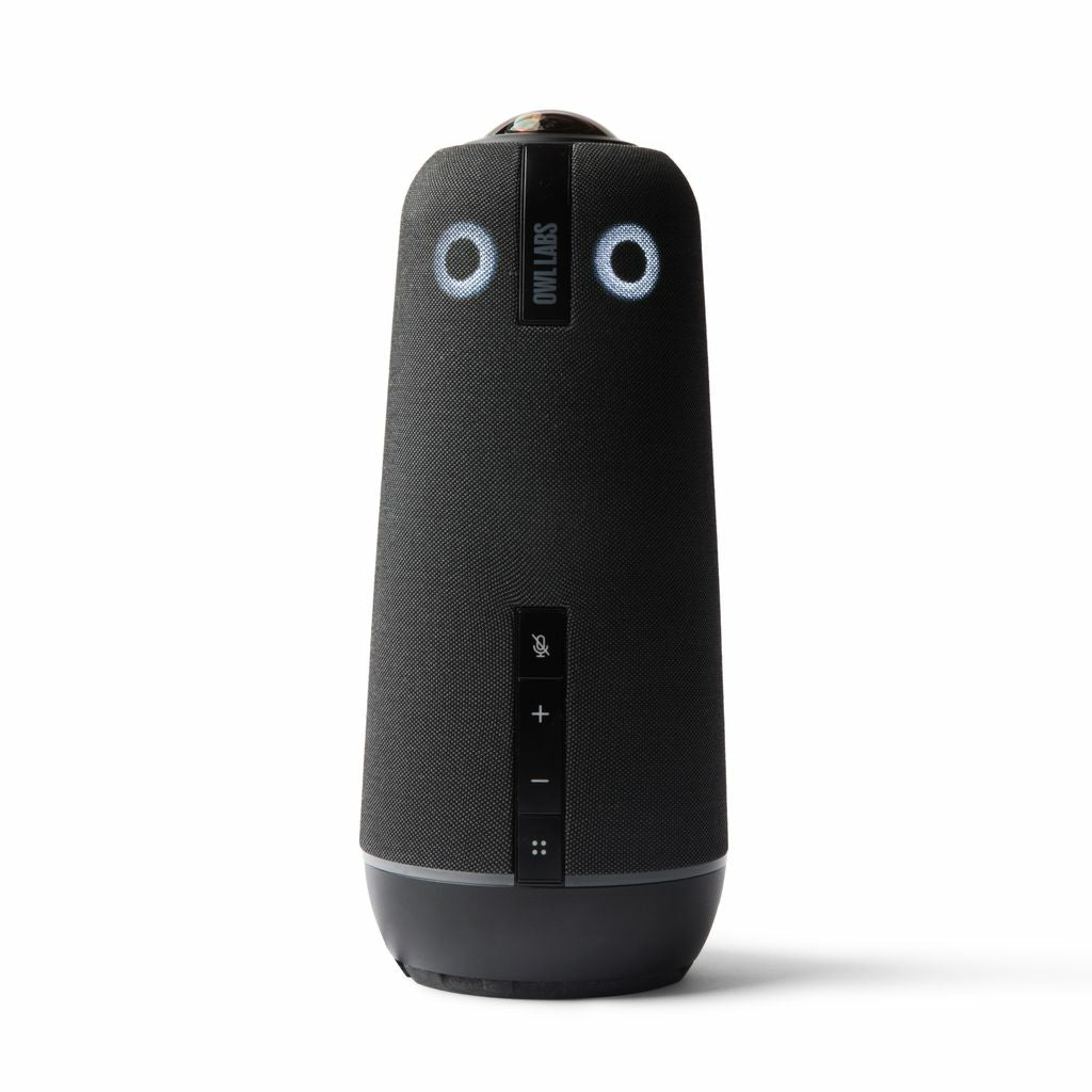 Owl Labs Meeting Owl 4+ 360-Degree, 4K Smart Video Conference Camera, Microphone and Speaker (Automatic Speaker Focus, Smart Zooming and Noise Equalising)  - Telecom & Navigation - Owl Labs