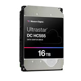 Western Digital Ultrastar DC HC555 internal hard drive 16 TB 7200 RPM 512 MB 3.5" Serial ATA III