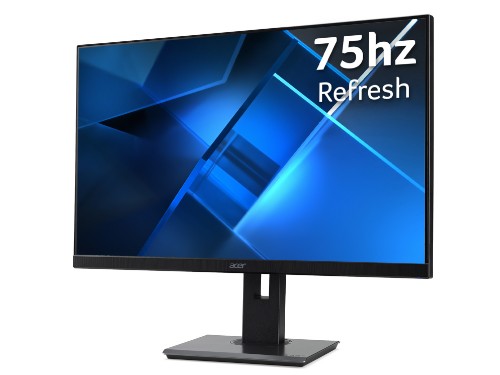 Acer B7 B247YUbmiipprx computer monitor 61 cm (24") 2560 x 1440 pixels Wide Quad HD Black