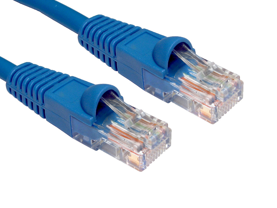 Cables Direct Cat6, 15m networking cable Blue U/UTP (UTP)  - Computer Cables - Cables Direct