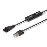 Lindy USB Type A to Jabra Quick Disconnect Headset Adapter