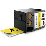 Dymo 1868775 DirectLabel-etikettes Vinyl black on yellow 54mm x 7m for Dymo Rhino XTL-500