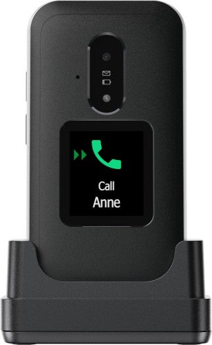 Doro Leva E30 7.11 cm (2.8") 142.7 g Black, White Feature phone