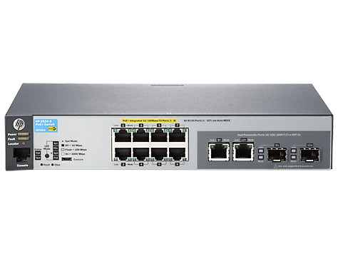HPE Aruba Networking Aruba 2530 8 PoE+ Managed L2 Fast Ethernet (10/100) Power over Ethernet (PoE) 1U Grey