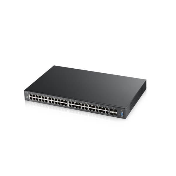 Zyxel XGS2210-52 Managed L2 Gigabit Ethernet (10/100/1000) 1U Black  - Networking - Zyxel