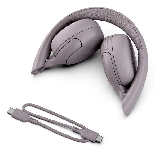 JLab Go Lux ANC Headset Wireless Head-band Calls/Music USB Type-C Bluetooth Mauve