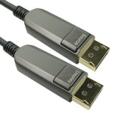 Cables Direct AOCDP-015 DisplayPort cable 15 m Black, Grey