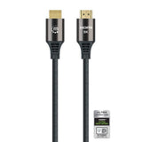 Manhattan HDMI 8K@60Hz Cable with Ethernet, 2m, Certified, Suitable for ALL 8K, 4K & 1080p/HD uses - when upgrading now or have it ready for when you need it, Male to Male, Black, 4K@120Hz, Lifetime Warranty, Ultra High Speed