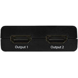 StarTech.com 4K HDMI 2-Port Video Splitter – 1x2 HDMI Splitter – Powered by USB or Power Adapter – 4K 30Hz
