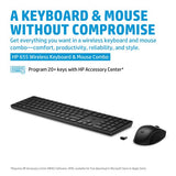 HP 655 Wireless Keyboard and Mouse Combo (Bulk 10)