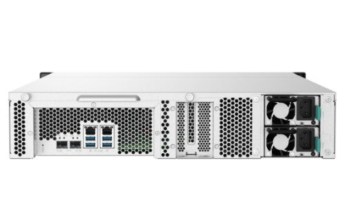QNAP TS-1232PXU-RP NAS Rack (2U) Annapurna Labs AL324 4 GB DDR4 0 TB QNAP QTS Black