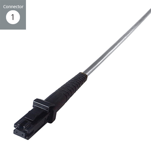 connektgear 2m Duplex Fibre Optic Multi-Mode Cable OM1 62.5/125 Micron MT to LC Grey 10-14 working days non cancellable non returnable