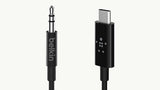 Belkin F7U079BT06-BLK audio cable 1.8 m 3.5mm USB Type-C Black
