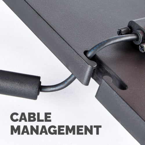 Fellowes Computer Monitor Stand with 3 Height Adjustments - Premium Monitor Riser Plus with Cable Management - Ergonomic Adjustable Monitor Stand for Computers - Max Weight 36KG/Max Size 21" - Graphite