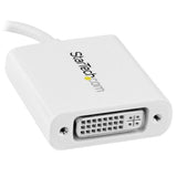 StarTech.com USB-C to DVI Adapter - White