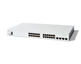 Cisco Catalyst 1300-24T-4X Managed Switch, 24 Port GE, 4x10GE SFP+, Limited Lifetime Protection (C1300-24T-4X)