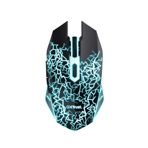 Trust GXT 107 Izza mouse Gaming Ambidextrous RF Wireless Optical 2000 DPI