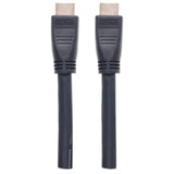 Manhattan HDMI 4K@60Hz Cable with Ethernet - CL3 rated, 10m, Suitable for In-Wall use, For ALL 4K & 1080p/HD uses - when upgrading now or have it ready for when you need it, Male to Male, Black, Ultra HD 4k x 2k, Lifetime Warranty, Premium High Speed
