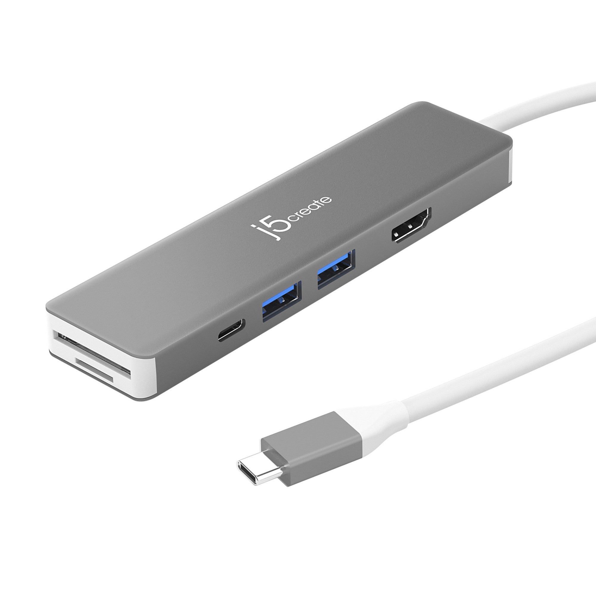 j5create JCD390 4K60 Elite USB-C® 10Gbps Multi-Adapter, Black  - Computers - j5create