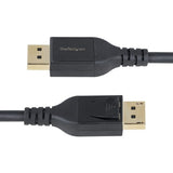 StarTech.com 10ft (3m) Mini DisplayPort to DisplayPort 1.4 Cable - 8K 60Hz/4K 120Hz HBR3 HDR, UHD mDP to DP 1.4 Cord, Ultra HD Monitor/Video Cable