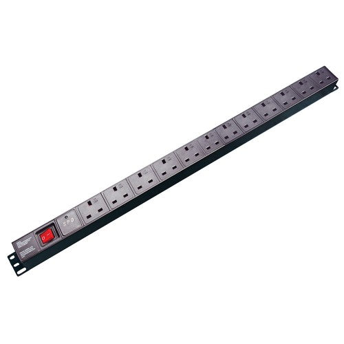 Computer Gear 27-12030S/UK/RM Black power distribution unit PDU