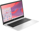 HP Chromebook 15a-na0001na Intel® Celeron® N4500 39.6 cm (15.6") HD 4 GB LPDDR4x-SDRAM 64 GB eMMC Wi-Fi 5 (802.11ac) ChromeOS Silver