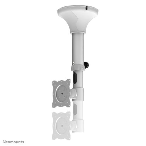 Neomounts FPMA-C025SILVER Monitor/TV mount ceiling 10-30" - h 37-47 cm - tiltable