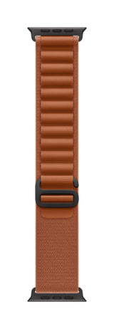 Apple MG9E4ZM/A smart wearable accessory Band Brown Titanium, Polyester, Spandex