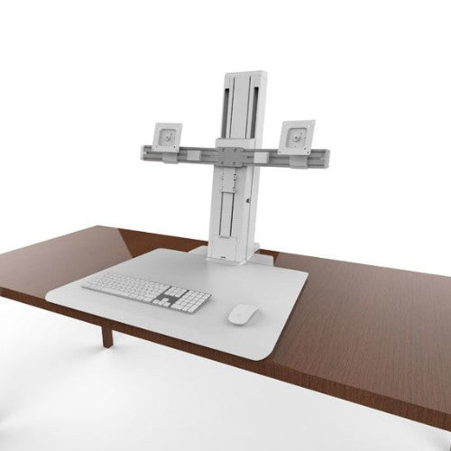 Ergotron WorkFit SR 61 cm (24") White Desk