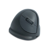 R-Go Tools Vertical mouse R-Go HE Basic, ergonomic mouse, medium (hand size ≥ 185 mm), right-handed, Bluetooth, grey