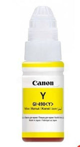Canon 0666C001/GI-490Y Ink bottle yellow, 7K pages 70ml for Canon Pixma G 1400