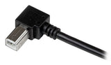 StarTech.com 2m USB 2.0 A to Right Angle B Cable - M/M